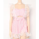 Jasmine Grandiflorumフリルギンガムチェックスイムウェア 水着 | aimoha  | 詳細画像11 