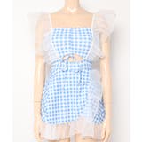 Jasmine Grandiflorumフリルギンガムチェックスイムウェア 水着 | aimoha  | 詳細画像9 