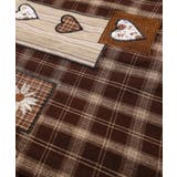 HOOK select レトロ調古着風花パッチワーク刺繍チェック柄シャツ | HOOK | 詳細画像5