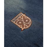 HOOK -select- レーシング刺繍ウォッシュデニムハーフジップ | HOOK | 詳細画像12