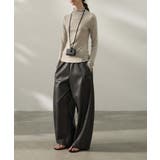 【DECADE CLASSIC】前後2wayウール混タートルネックトップス【AW… | DECADECLASSIC | 詳細画像7 