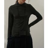 【DECADE CLASSIC】前後2wayウール混タートルネックトップス【AW… | DECADECLASSIC | 詳細画像8 