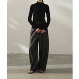 【DECADE CLASSIC】前後2wayウール混タートルネックトップス【AW… | DECADECLASSIC | 詳細画像1 