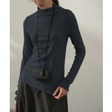 杢グレー | 【DECADE CLASSIC】前後2wayウール混タートルネックトップス【AW… | DECADECLASSIC