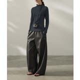 【DECADE CLASSIC】前後2wayウール混タートルネックトップス【AW… | DECADECLASSIC | 詳細画像4 