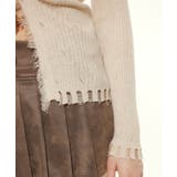 【HOOK】for girls ダメージ編み上げニットソー | HOOK | 詳細画像13 