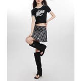 【HOOK】for girls チェック柄ボックスプリーツミニスカート | HOOK | 詳細画像2