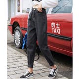 人気 デニムパンツ テーパードデニム | aimoha | 詳細画像2