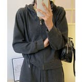 ダークグレー | シンプルパーカー | aimoha 