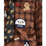 HOOK -original- レトロ古着風 ドッグ刺繍チェックシャツ | HOOK | 詳細画像9 