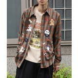 HOOK -original- レトロ古着風 ドッグ刺繍チェックシャツ | HOOK | 詳細画像6 