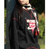 HOOK -original- レトロ調溶けるハートパッチワークスウェット | HOOK | 詳細画像26