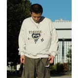 HOOK -original- レトロ調溶けるハートパッチワークスウェット | HOOK | 詳細画像35