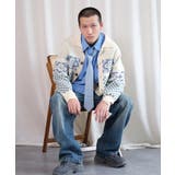 HOOK -original- 幾何学模様ポロ襟ニットカーディガン | HOOK | 詳細画像16