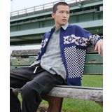 HOOK -original- 幾何学模様ポロ襟ニットカーディガン | HOOK | 詳細画像24