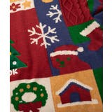HOOK -original- 厚手パッチワーククリスマスニットプルオーバー | HOOK | 詳細画像15 
