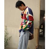 HOOK -original- 厚手パッチワーククリスマスニットプルオーバー | HOOK | 詳細画像5 