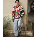 HOOK -original- 厚手パッチワーククリスマスニットプルオーバー | HOOK | 詳細画像3 