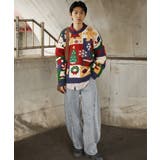 HOOK -original- 厚手パッチワーククリスマスニットプルオーバー | HOOK | 詳細画像7 