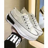 再入荷無し厚底キャンバススニーカー 韓国ファッション セクシー | aimoha | 詳細画像4