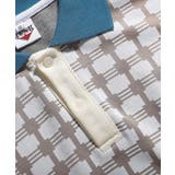 ポロシャツ古着風アメカジチェック切り替えポロスウェット ストリート系 ロンT | HOOK | 詳細画像5