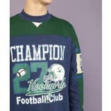 スウェット【HOOK】アメカジカレッジ風フットボールプリントスウェット ストリー… | HOOK | 詳細画像16 