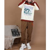 スウェット【HOOK】アメカジカレッジ風フットボールプリントスウェット ストリー… | HOOK | 詳細画像30 