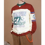 スウェット【HOOK】アメカジカレッジ風フットボールプリントスウェット ストリー… | HOOK | 詳細画像28 