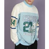 スウェット【HOOK】アメカジカレッジ風フットボールプリントスウェット ストリー… | HOOK | 詳細画像32 