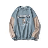 ブルー | プリントスウェット カップル ペアルック | HOOK