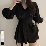在庫限り新作 ショーツ付きセクシーシャツワンピース 韓国ファッション | aimoha  | 詳細画像18 