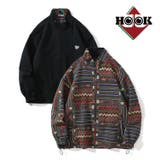 HOOK パッチワーク柄幾何学模様 ゴブランリバーシブルブルゾン | HOOK | 詳細画像1