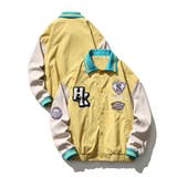 イエロー | HOOK original アメカジワッペン付きコーチジャケット | HOOK