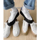 シンプルきれいめ個性派厚底スニーカー | aimoha men | 詳細画像9