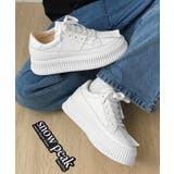 シンプルきれいめ個性派厚底スニーカー | aimoha men | 詳細画像12