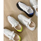 シンプルきれいめ個性派厚底スニーカー | aimoha men | 詳細画像15