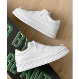 シンプルきれいめ個性派厚底スニーカー | aimoha men | 詳細画像21