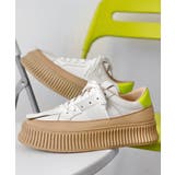 シンプルきれいめ個性派厚底スニーカー | aimoha men | 詳細画像22