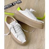 シンプルきれいめ個性派厚底スニーカー | aimoha men | 詳細画像24