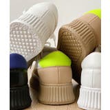 シンプルきれいめ個性派厚底スニーカー | aimoha men | 詳細画像5