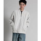 オフホワイト | 【aimoha neo】Stylish Casual MA-1 ブルゾン | aimoha men