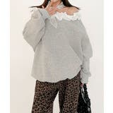 HOOK for girls フリルネック ガーリースウェット | HOOK | 詳細画像4 