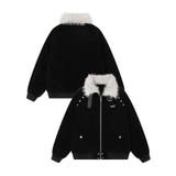 フェイクムートンジップアップジャケット | HOOK | 詳細画像2