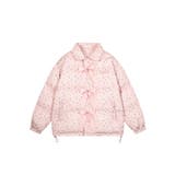 【HOOK】for girls リボン付き中綿ジャケット【AW】 | HOOK | 詳細画像2