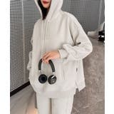 ロゴ刺繍パーカー | aimoha  | 詳細画像10 