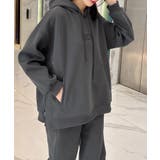 ロゴ刺繍パーカー | aimoha  | 詳細画像17 