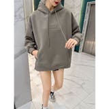 ロゴ刺繍パーカー | aimoha  | 詳細画像3 