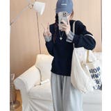 フェイクレイヤード袖口裏起毛スウェット【AW】 | aimoha | 詳細画像9