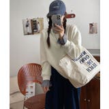 フェイクレイヤード袖口裏起毛スウェット【AW】 | aimoha | 詳細画像10