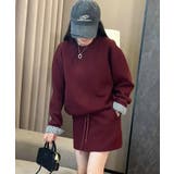 フェイクレイヤード袖口裏起毛スウェット【AW】 | aimoha | 詳細画像6